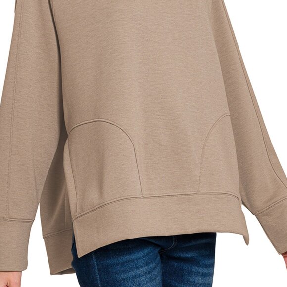 Scuba Pullover & Jogger Set – Soft Stretch Lounge/Travel Outfit with Pockets - Picture 7 of 8